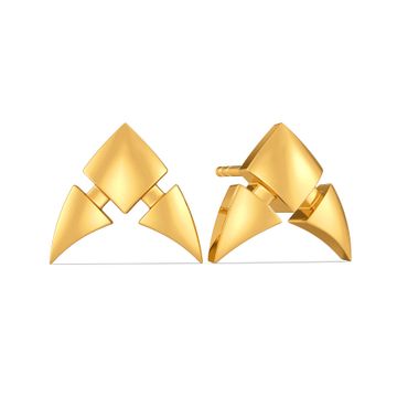 Armour Apt Gold Earrings