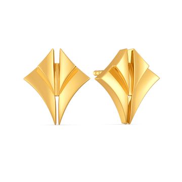 Metal Hues Gold Earrings