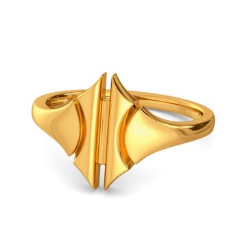 Crest O Shield Gold Rings