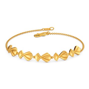 Chic Quilt Gold Bracelets