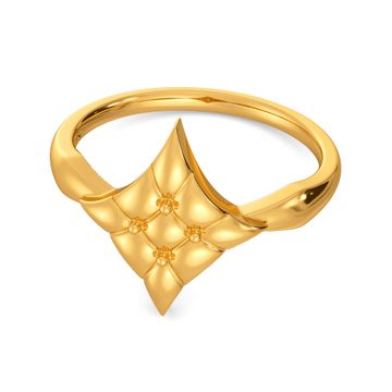 Quilt Abode Gold Rings