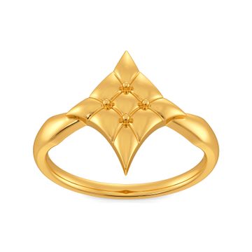 Quilt Abode Gold Rings