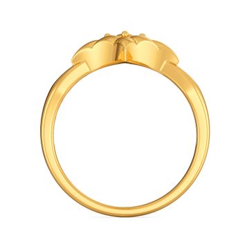 Quilt Abode Gold Rings