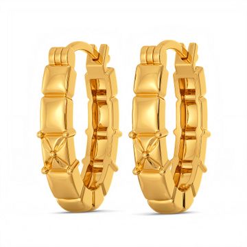 Comfy N Free Gold Earrings