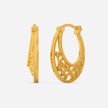Parade O Braid Gold Earrings