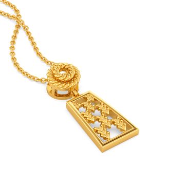 Parade O Braid Gold Pendants