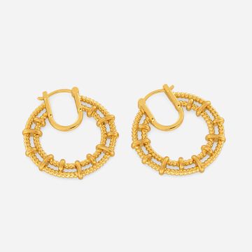 Total Carryall Gold Earrings