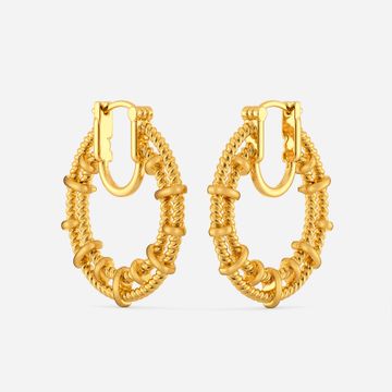 Total Carryall Gold Earrings