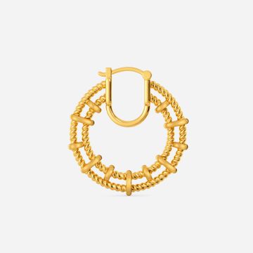 Total Carryall Gold Earrings