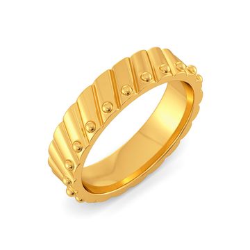 Parallel Play Gold Rings