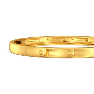 Thrill of Hills Gold Bangles