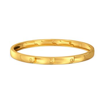 Thrill of Hills Gold Bangles