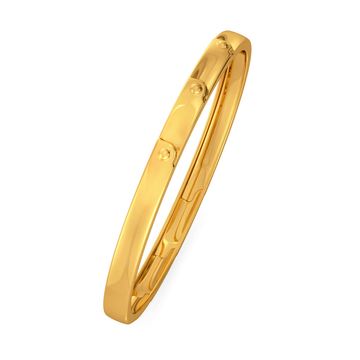 Thrill of Hills Gold Bangles