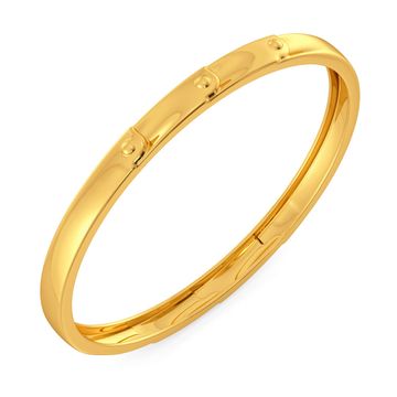 Thrill of Hills Gold Bangles