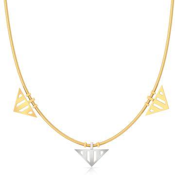 Double Dash Gold Necklaces