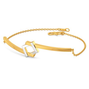 Dual Drama Gold Bracelets