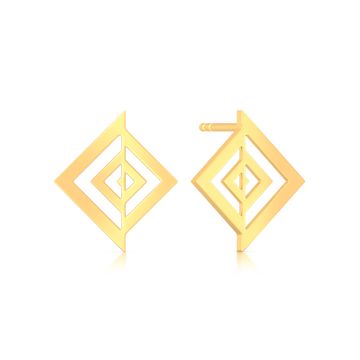 Synctastic Gold Earrings