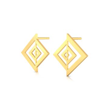 Synctastic Gold Earrings