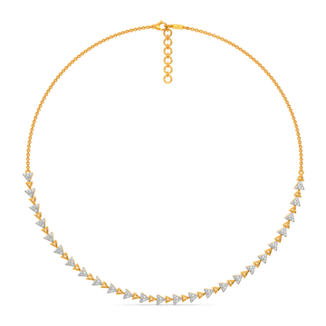 Minimal Defined Diamond Necklaces