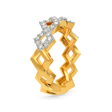 Be Minimalist Diamond Rings