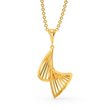 See Me Sway Gold Pendants