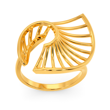Movement Manifold Gold Rings