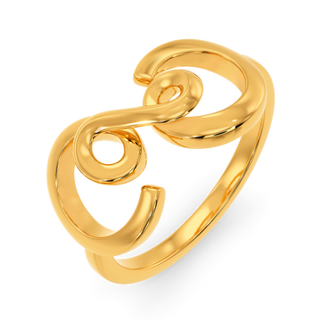 In A Spiral Gold Rings