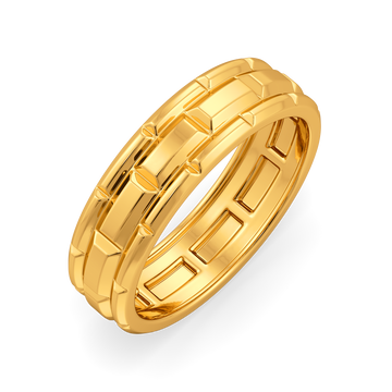 For the Modern Men Gold Rings For Men