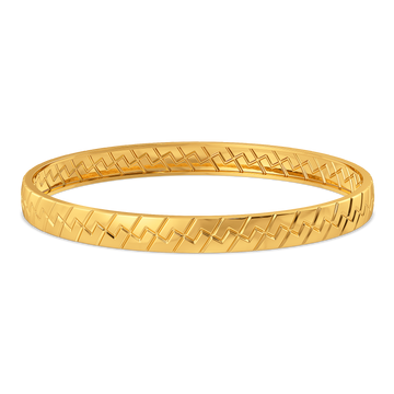 Understated Icon Gold Bangles For Men