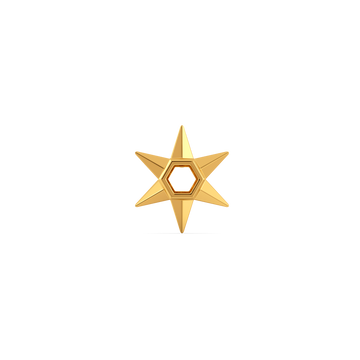 Understated Icon Gold Earrings For Men