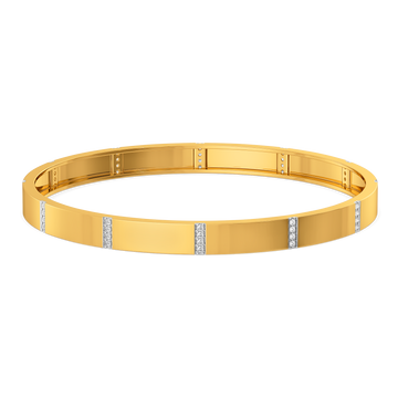Signature Move Diamond Bangles For Men