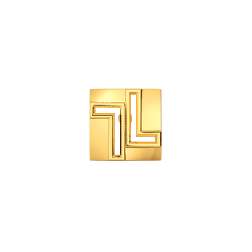 Signature Move Gold Earrings For Men