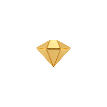 Offbeat Classic Gold Earrings For Men