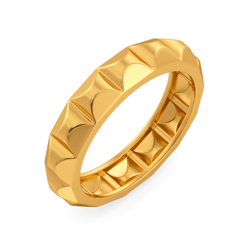 Polished Move Gold Rings For Men