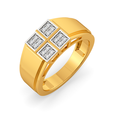 Power Pause Diamond Rings For Men