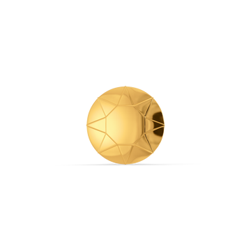 Power Pause Gold Earrings For Men