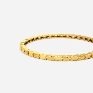 Bootcamp Chic Gold Bangles