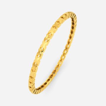 Bootcamp Chic Gold Bangles