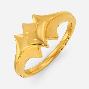 March O Drama Gold Rings