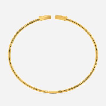 Sleek Camo Gold Bangles