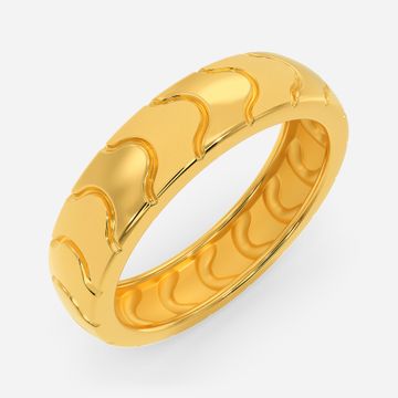 Camouflage Cool Gold Rings