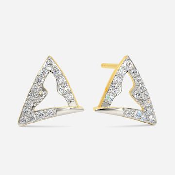 Tough Terrains Diamond Earrings