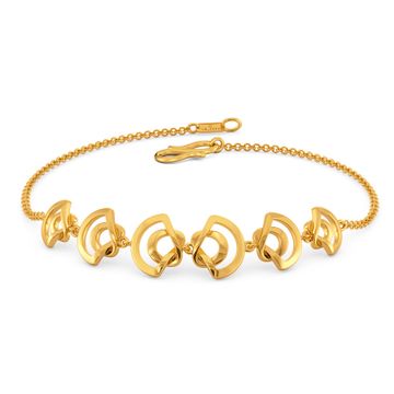 Short N Urbane Gold Bracelets
