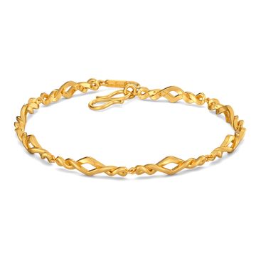 Short N Sophisticated Gold Bracelets