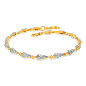 Tie Fusion Diamond Bracelets