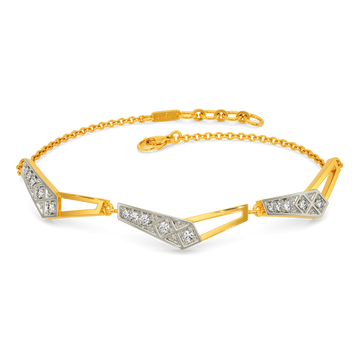 Tie Melange Diamond Bracelets
