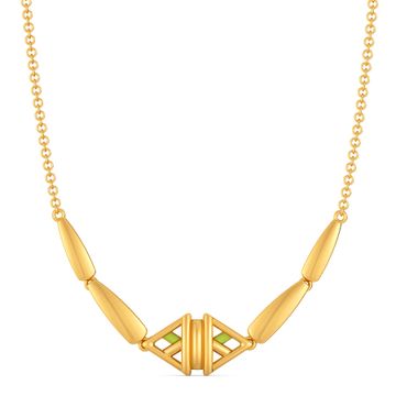 Peppy Glow Gold Necklaces