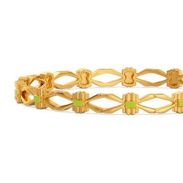 Bold Neon Gold Bangles