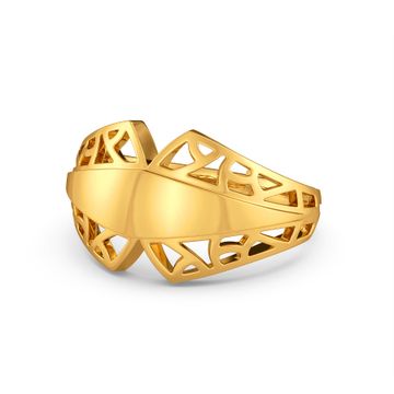 Mesh Myriad Gold Rings