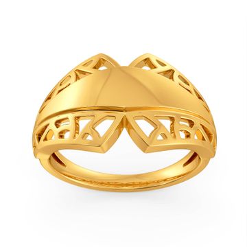 Mesh Myriad Gold Rings